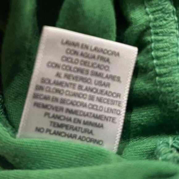 Beverly Hills Polo Club Green Women's Top Keyhole Back Short Sleeve Size 1X - Picture 12 of 14